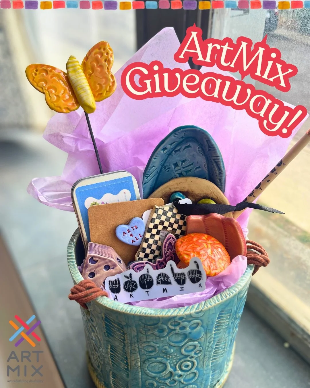 ArtMix Day is March 1st! 🧡🎉🎨

This year, we are inviting our community to share a memory or reflection on the impact of ArtMix. Stories will be featured throughout the day on March 1st as a celebration of the artists, families, volunteers, and par