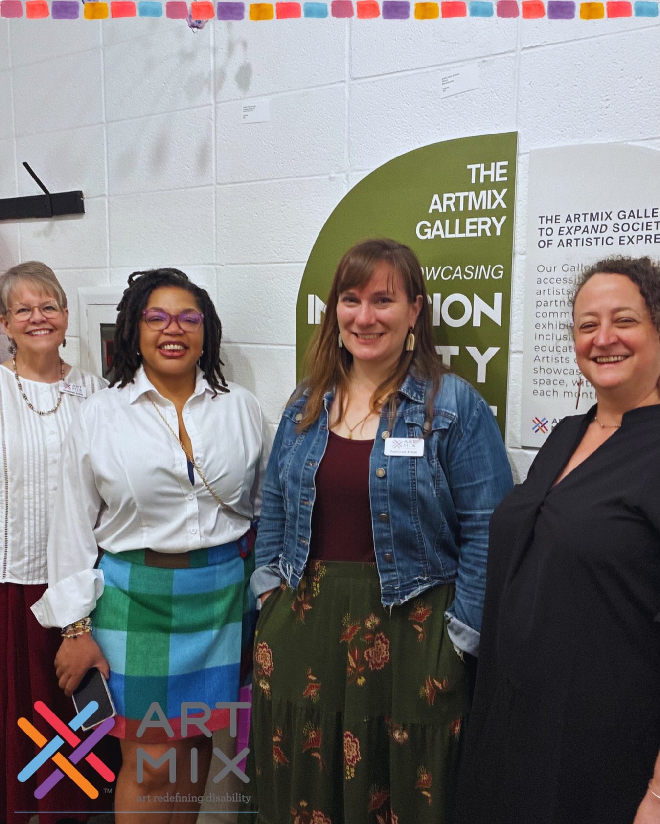 What a night for these special ArtMix ladies ✨

Thank you to everyone who came out to see the opening night of Point of View. Their pieces will be up for the remainder of March if you weren&rsquo;t able to make it tonight! 

#ArtMixIndy #TeachingArti