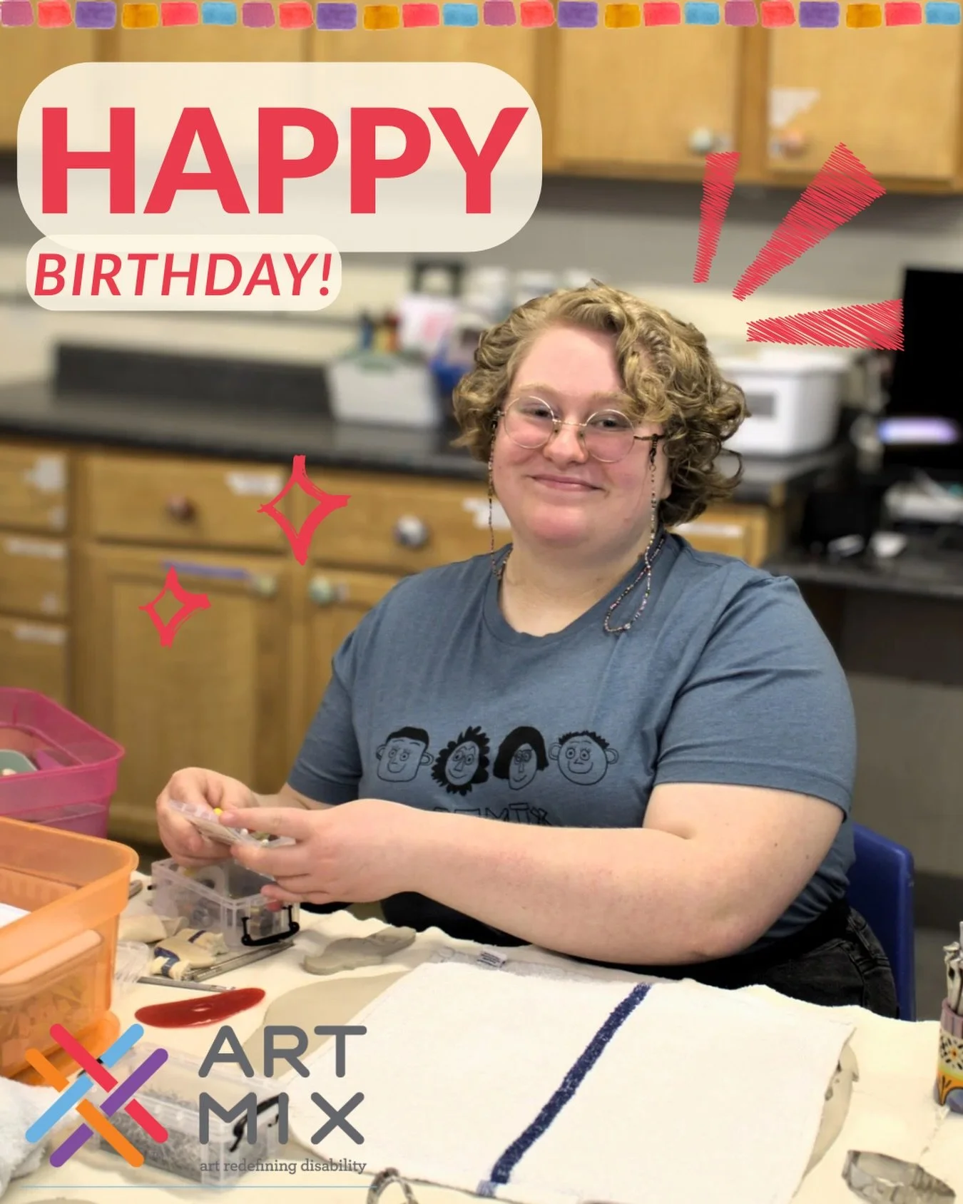 Join us in wishing Julia a Happy Birthday today! 🎈

Julia is an Urban Artisan and one of our most dedicated volunteers- her attitude and outlook inspires us to keep showing up every day! Happy birthday, Julia! 💜

#ArtMixIndy #UrbanArtisan #HappyBir