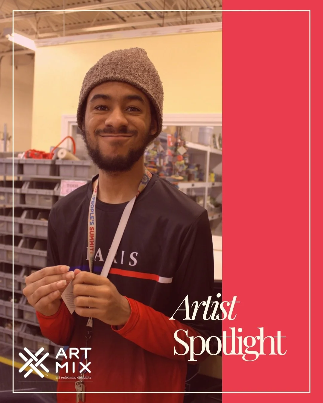Urban Artisan Spotlight: Meet Jonathan! 

Jonathan has been part of the ArtMix community since 2020- first visiting with his high school, then through the @iuindianapolissiteprogram, and now attending on his own. 

Over the years, he has grown tremen