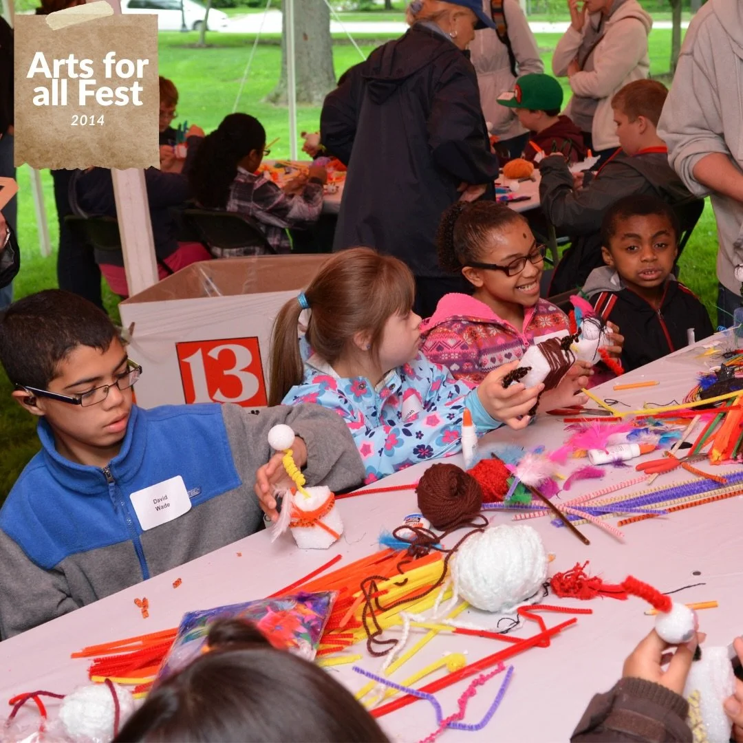 Happy #ThrowBackThursday from ArtMix! 

We are taking a walk down memory lane to Arts for All Fest 2014! Take a look at the activities from this day and some of the staff who made this day possible!