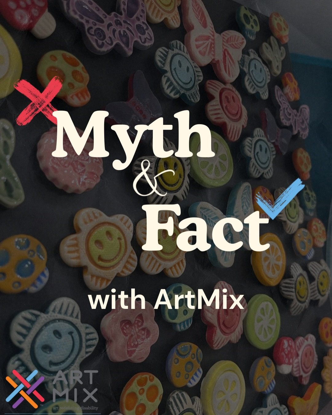 Myth &amp; Fact with ArtMix ✨

Not everyone knows exactly how ArtMix brings accessible arts programming to the Indianapolis community, so each month we are breaking down common myths and sharing the facts behind our mission and programs. 

Myth: ArtM