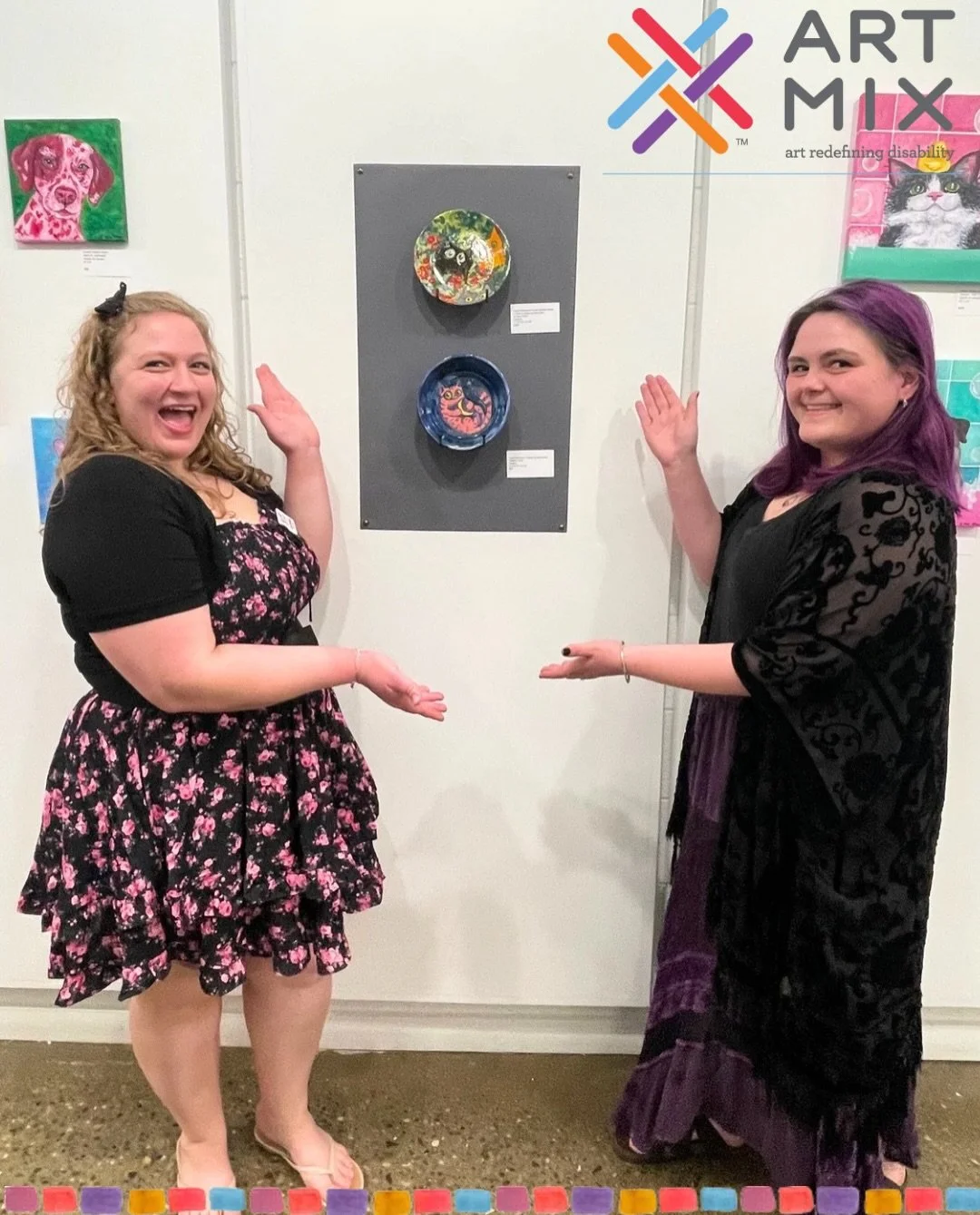June First Friday was a success! ✨🐾

Thank you to everyone who stopped by last Friday night. We had so much fun! Our featured artists Laura and Karlee had a great debut, and we are lucky to have this show up until the end of July! 

Missed First Fri