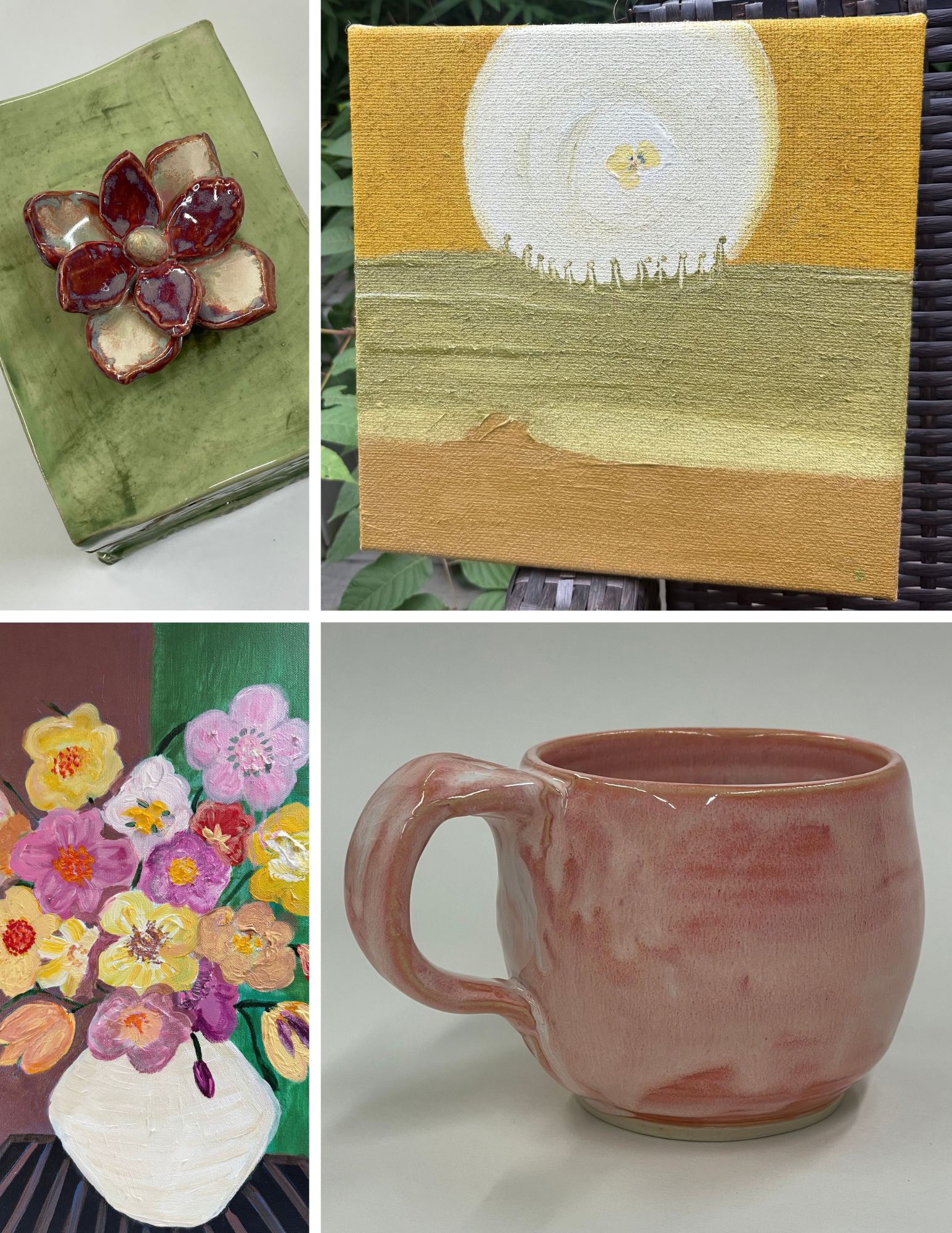 Bella Heilbrunn and Christy Shaffer: Of Earth and Petal