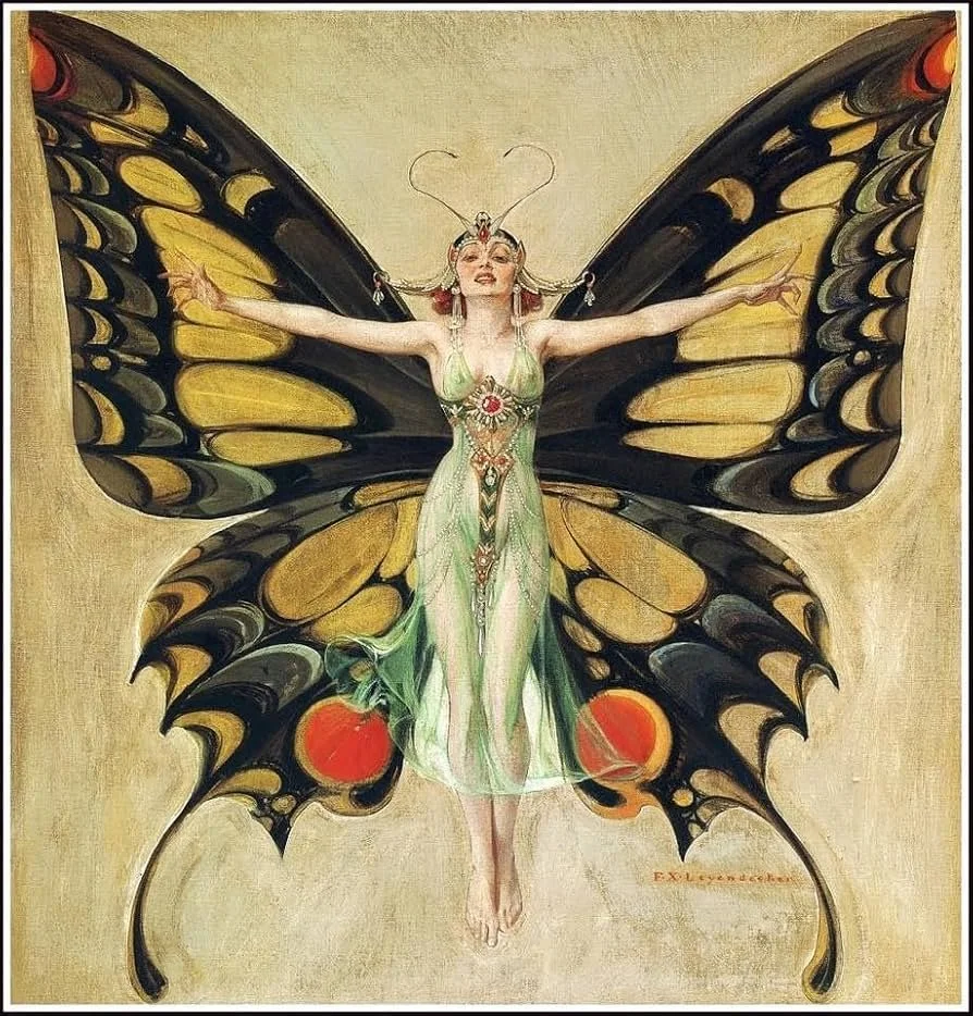 Original The Flapper by FX Leyendecker