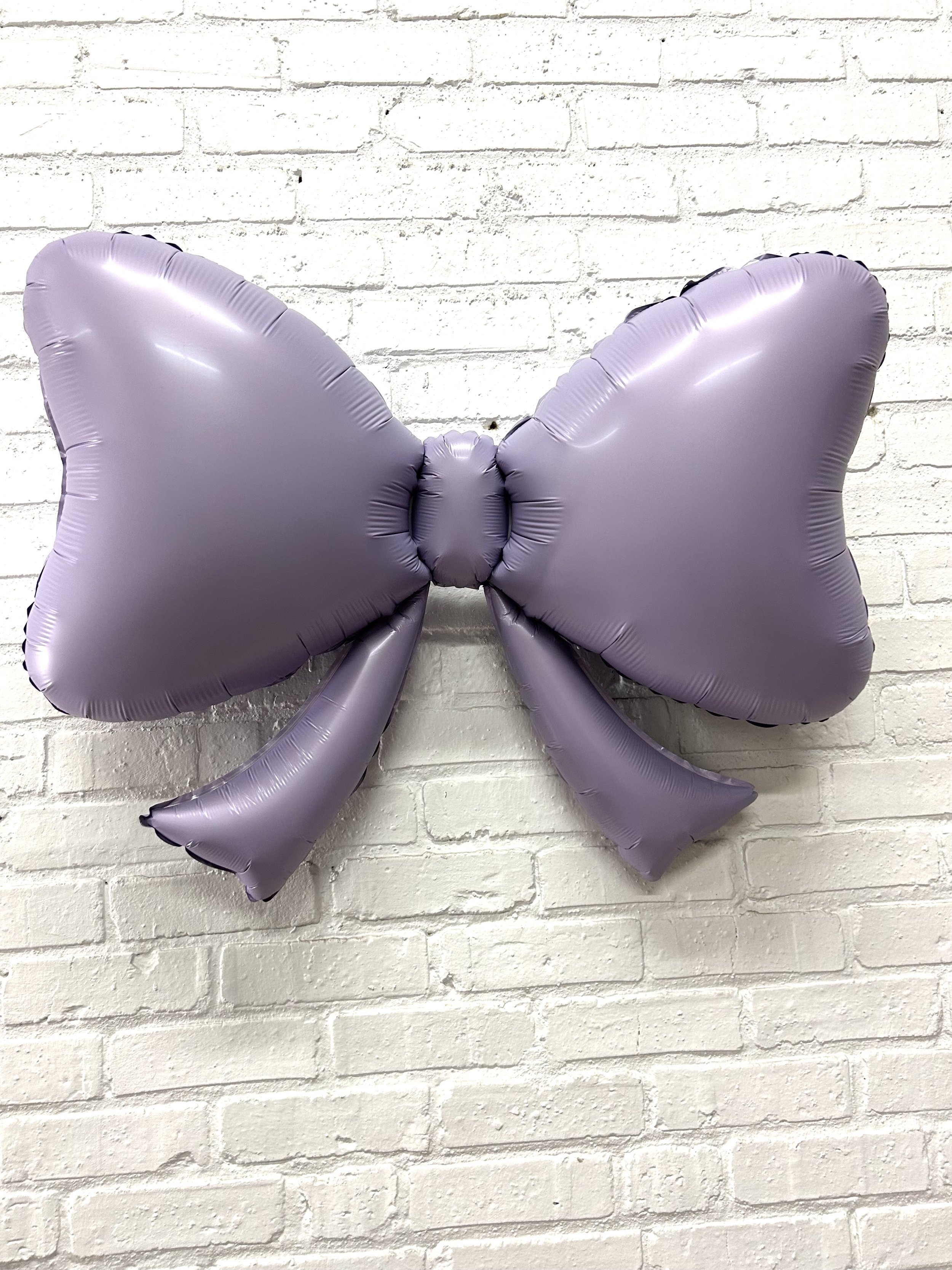 Lilac Bow Balloon 40"