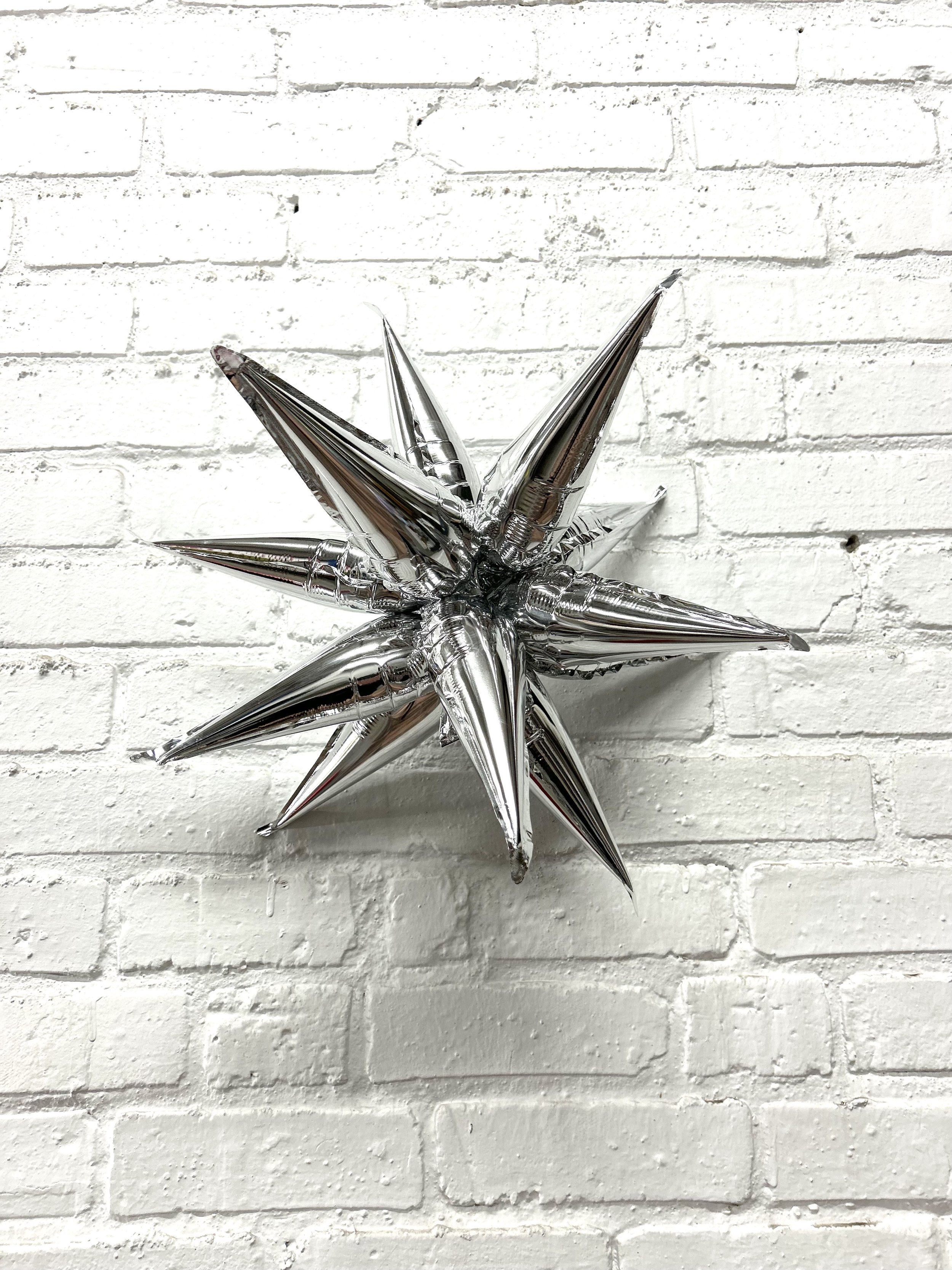 Silver MINI Starburst 12"