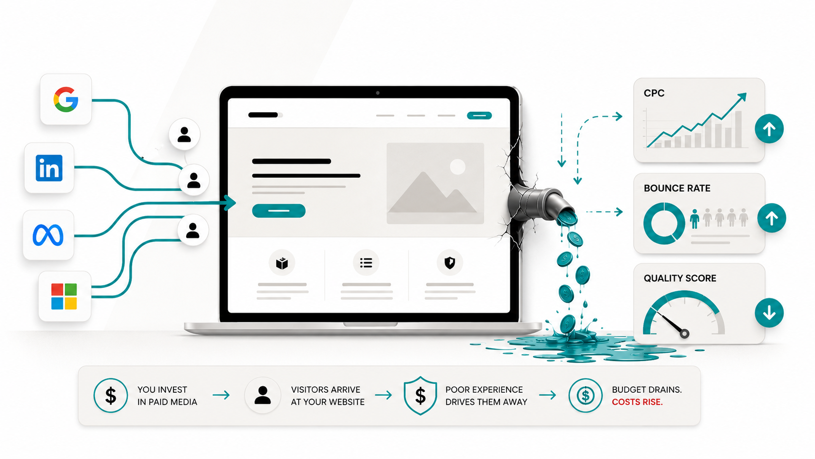 Is Your Website Quietly Draining Your Paid Media Budget?