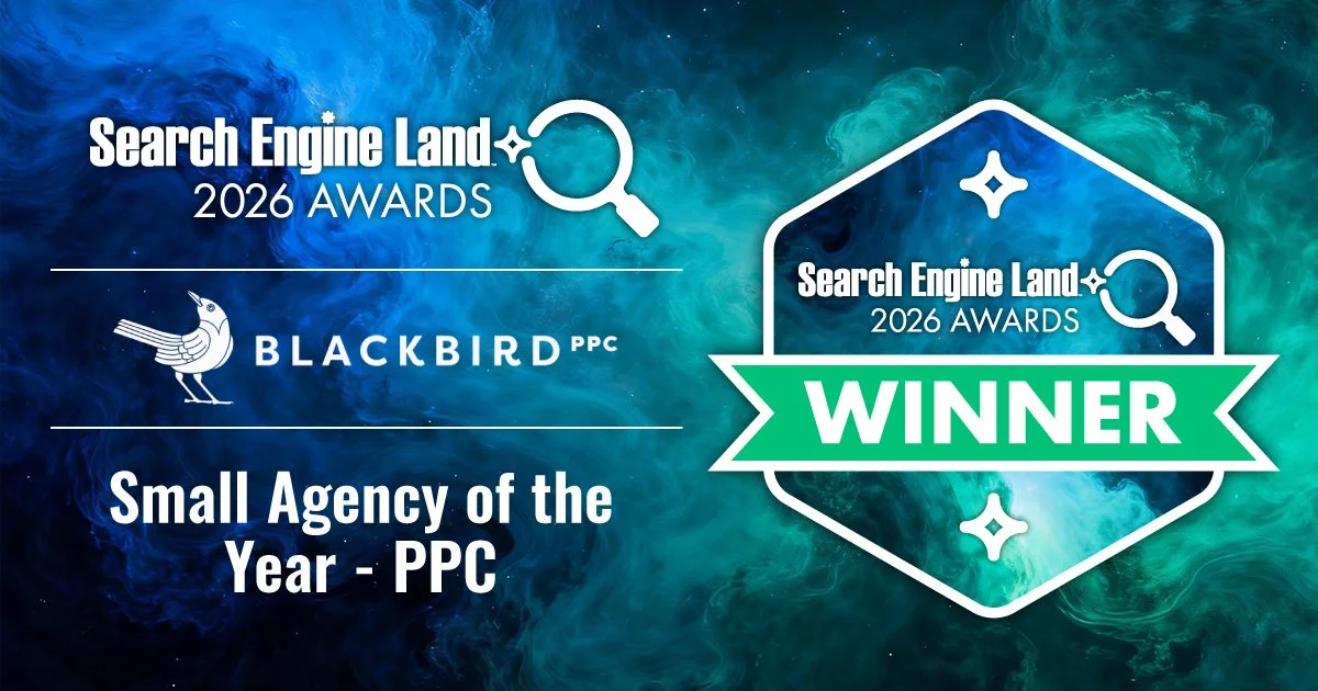 A Hat Trick: Blackbird PPC Wins Three 2026 Search Awards