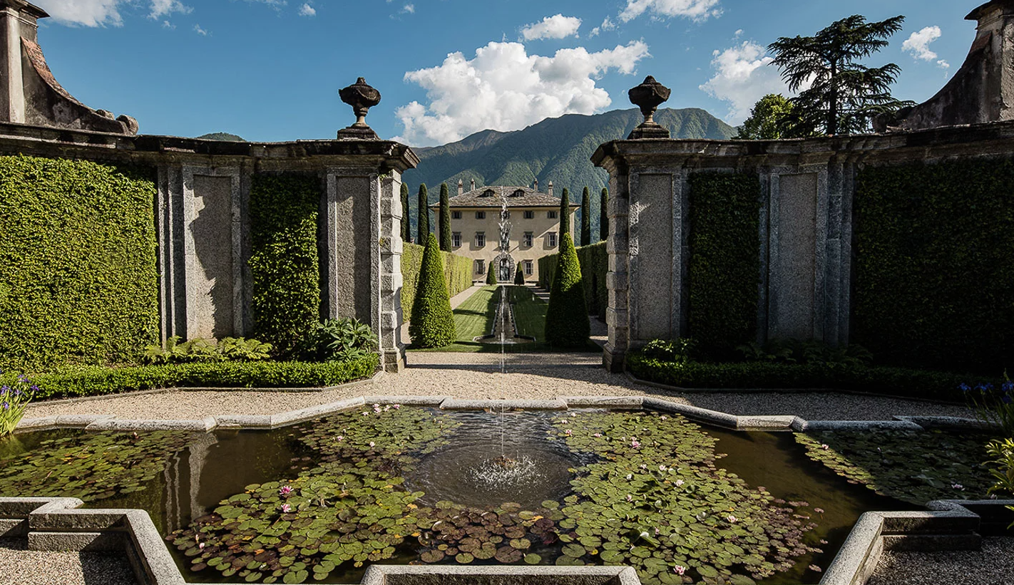   Entrance Villa Balbiano   