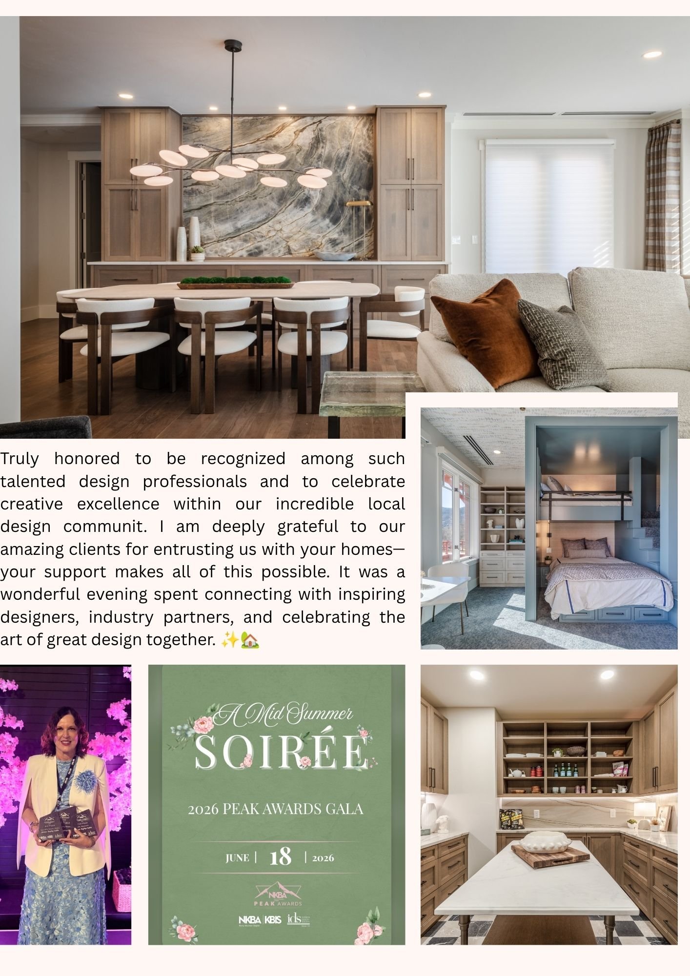 Signature Designs Kitchen Bath and Interiors Wins 4 Awards at the NKBA-IDS 2026 Awards Gala