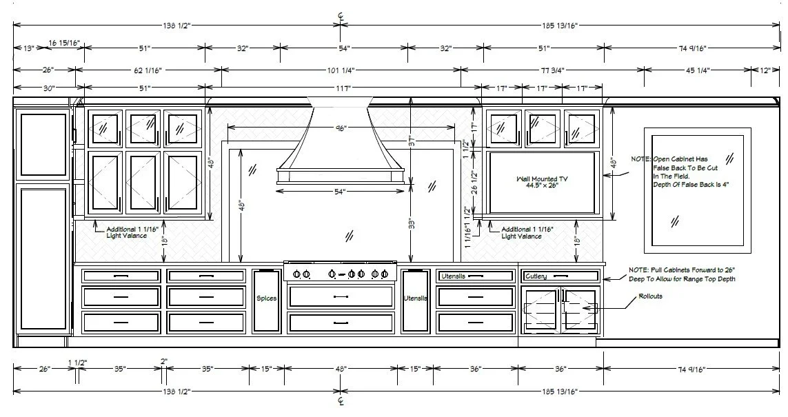  Example of Kitchen Elevation  