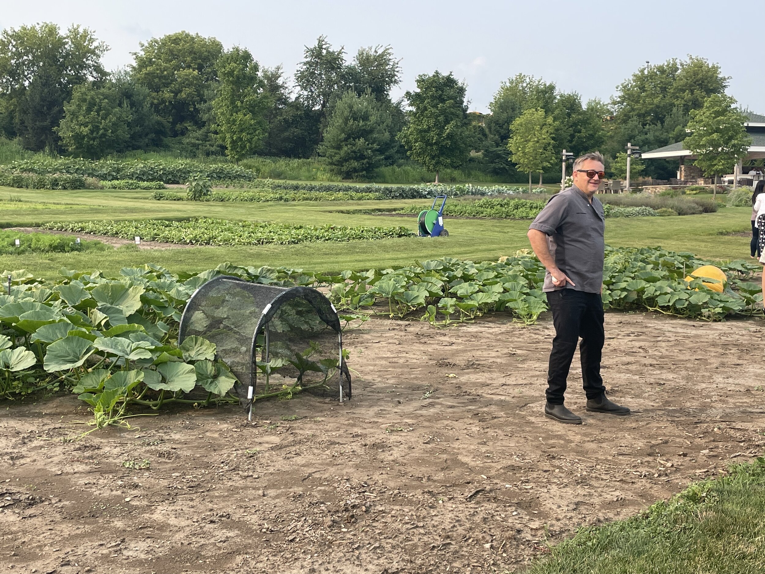  Chef Joel on the Subzero Wolf Farm 