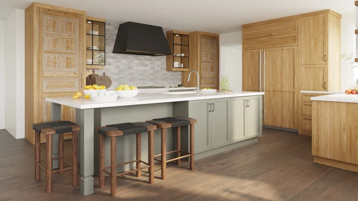  3d Renderings of Proposed Kitchen 