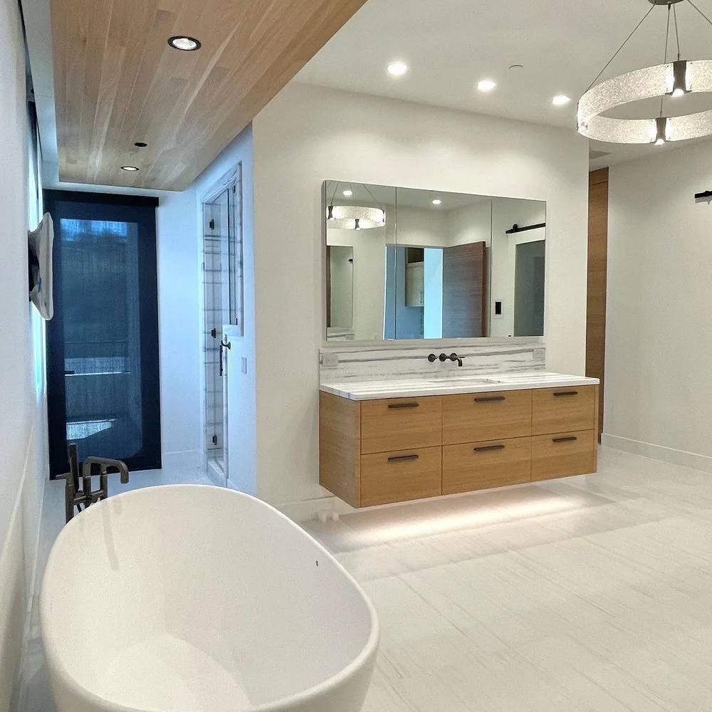  Signature Designs Kitchen Bath Interiors - Custom Recessed Mirror 