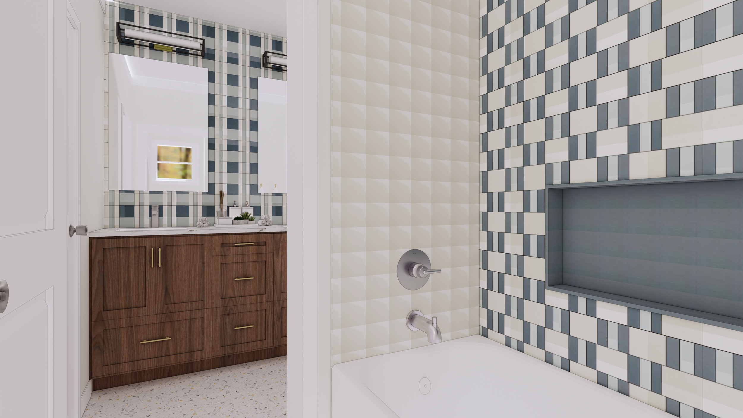  Jack and Jill Bathroom 