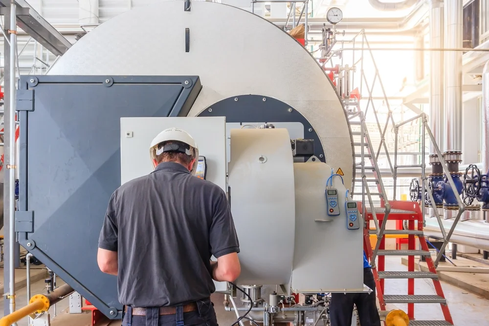 Commercial boiler system