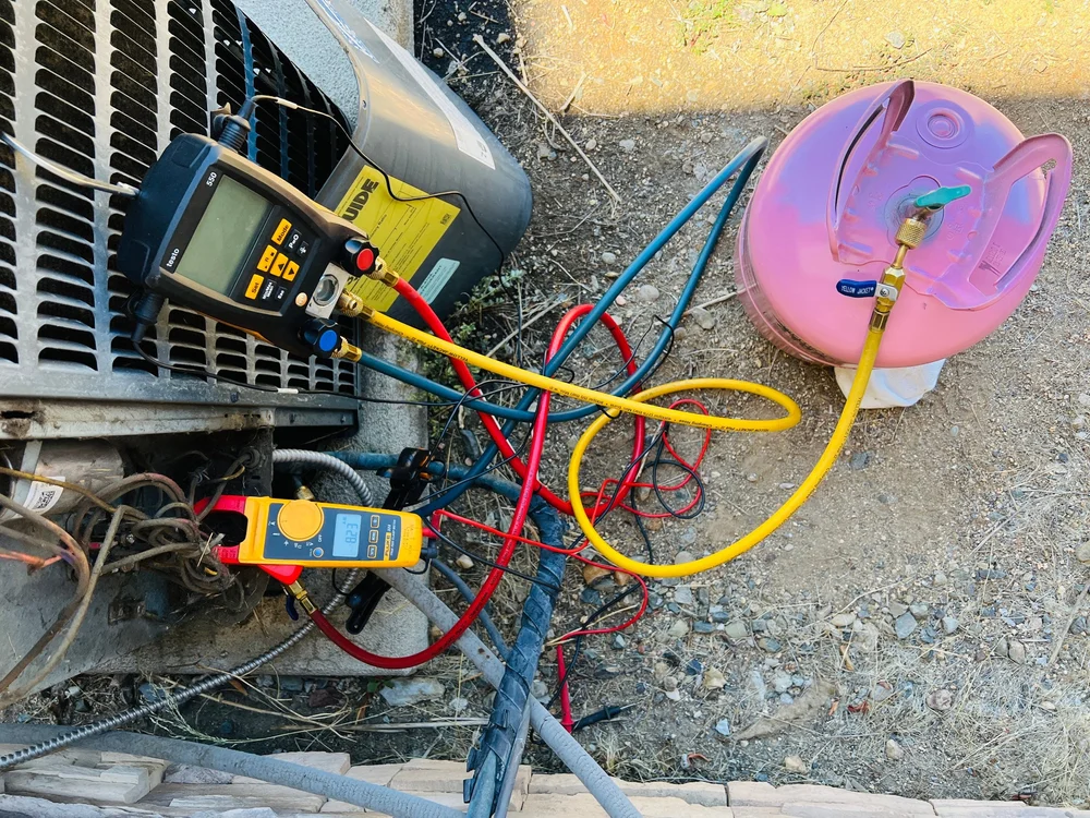 Refrigerant leak detection and repair