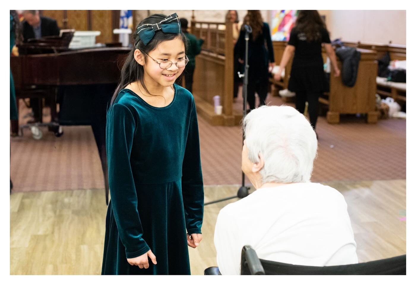😍 Still swooning from our Valentine performance for @thehappinessfactory.nyc where our young performers delighted residents of the senior center with love songs from yesteryear 🎵 

DM us if you&rsquo;re looking to elevate your next event or special