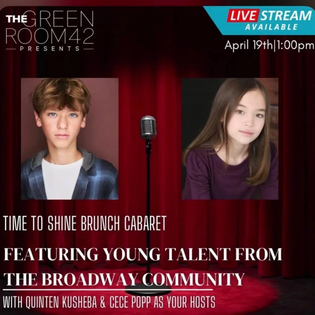 🎵 Another amazing cabaret THIS Sunday - Time to Shine! Ticket link in our bio (watch it in-person OR streaming)

🤩 We have sooo many BYE members performing:

Ceci Popp (COHOSTING!) @ceciliapopp 
Desi Sandoval @desileosandoval 
Maya Marcus @mayamarc