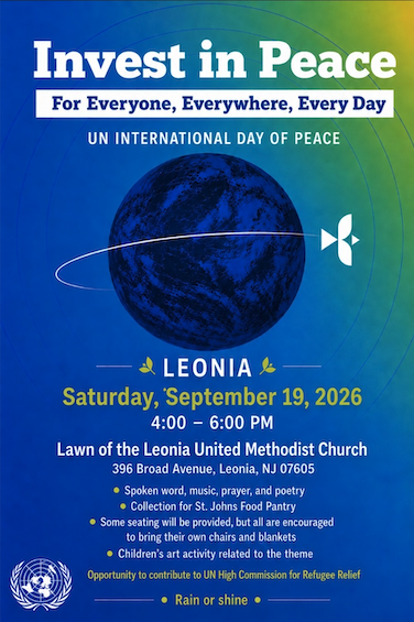 UN PEACE DAY: INVEST IN PEACE
