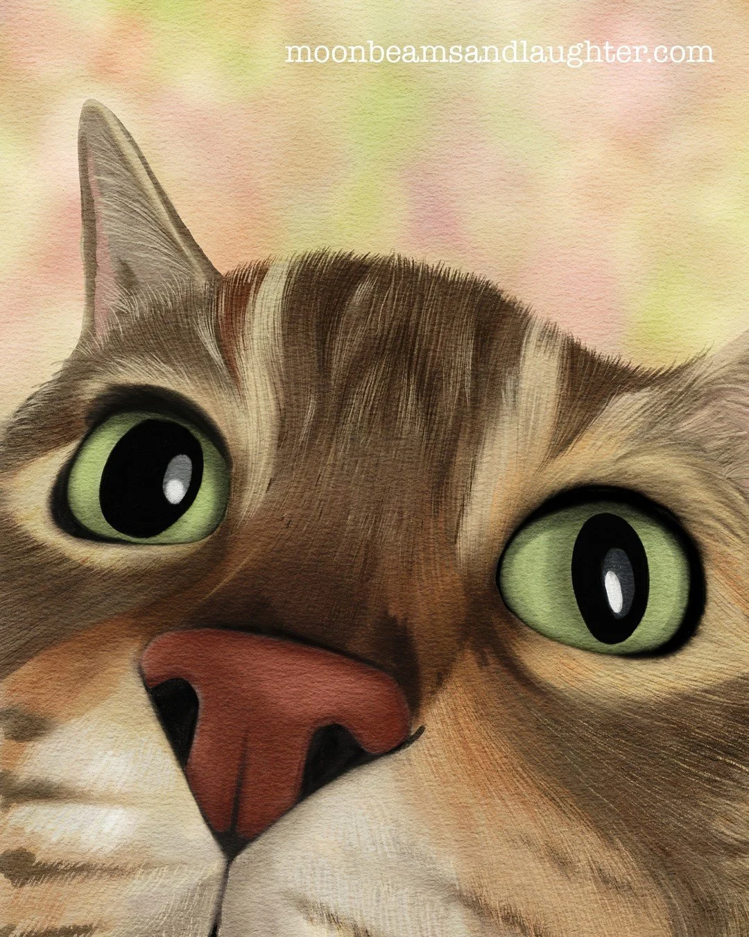 I loved illustrating this pet portrait of our cat Lily! 
She's no longer with us, but I never get tired of looking at her sweet face.🐈&zwj;⬛🥰 

#PetPortraits #ArtOfPets #FurryFriends #Illustration #CatLovers