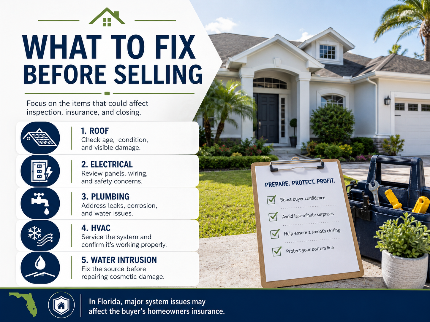 What to Fix Before Selling a House