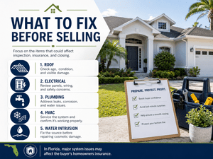 What to Fix Before Selling a House