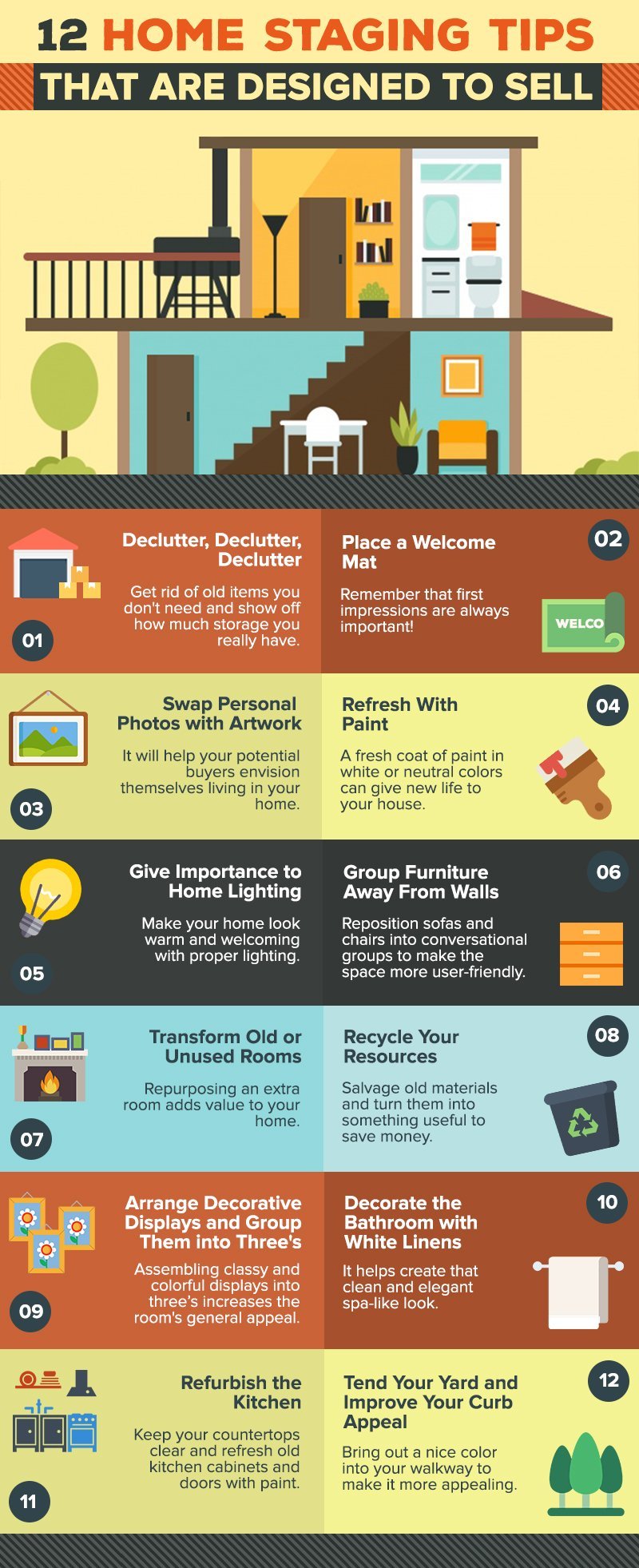 12 Home Staging Tips That Are Designed to Sell