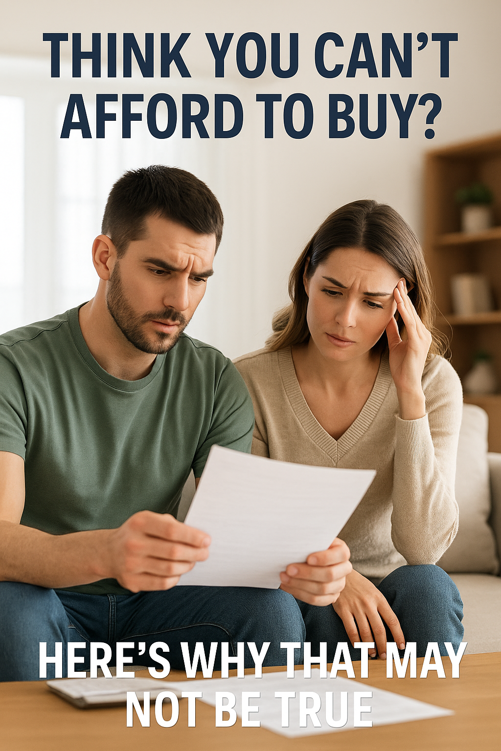 Think You Can’t Afford to Buy? Here’s Why That May Not Be True