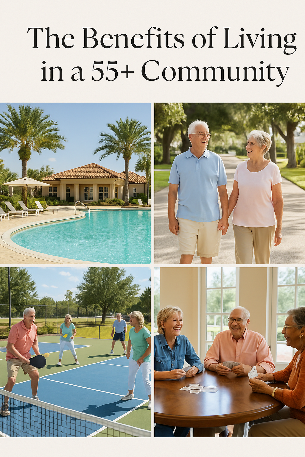 The Benefits of Living in a 55+ Community in Northeast Florida