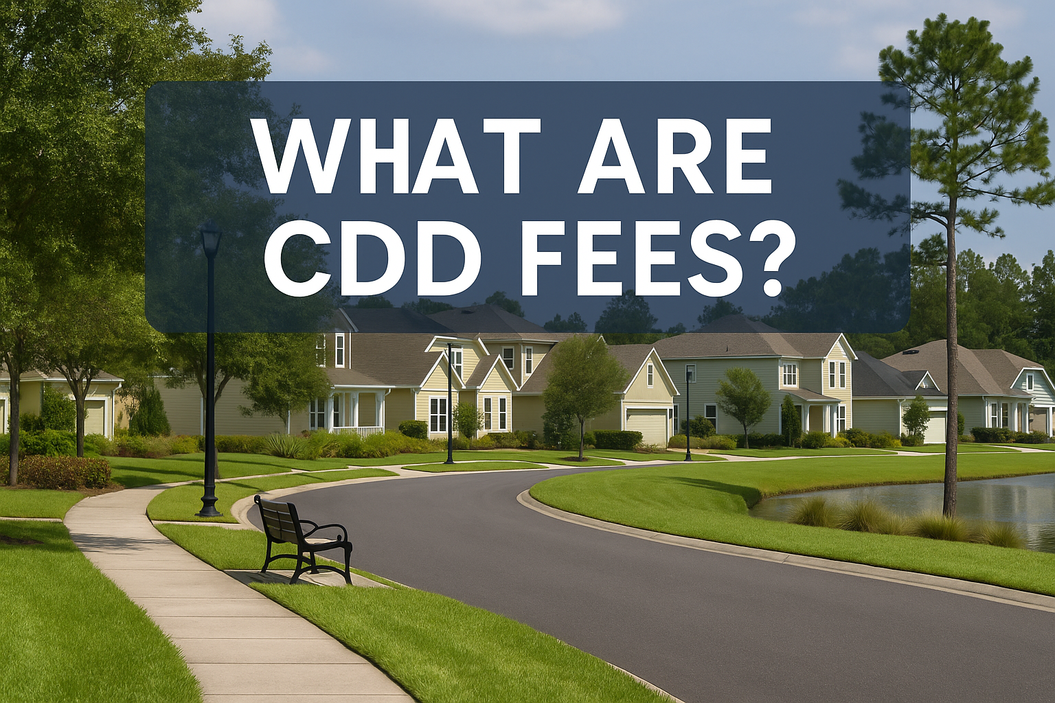 What Are CDD Fees? The Real Story Behind Community Development Costs in Northeast Florida