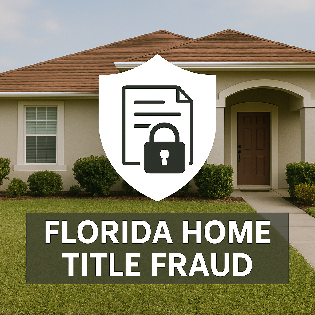 Florida Real Estate Title Scams: What Every Homeowner Needs to Know About Title Fraud in 2026