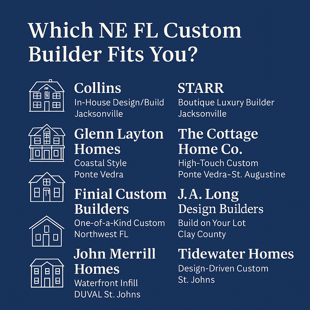 True Custom Home Builders in Northeast Florida (Duval • Clay • St. Johns)