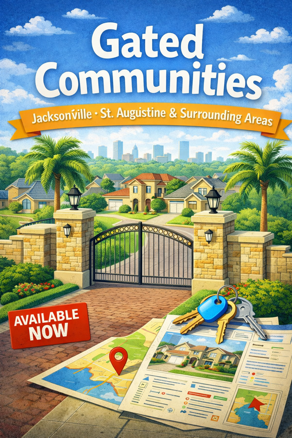 Gated Communities in Jacksonville, St. Augustine &amp; Surrounding Areas: How to Find Homes Available Right Now