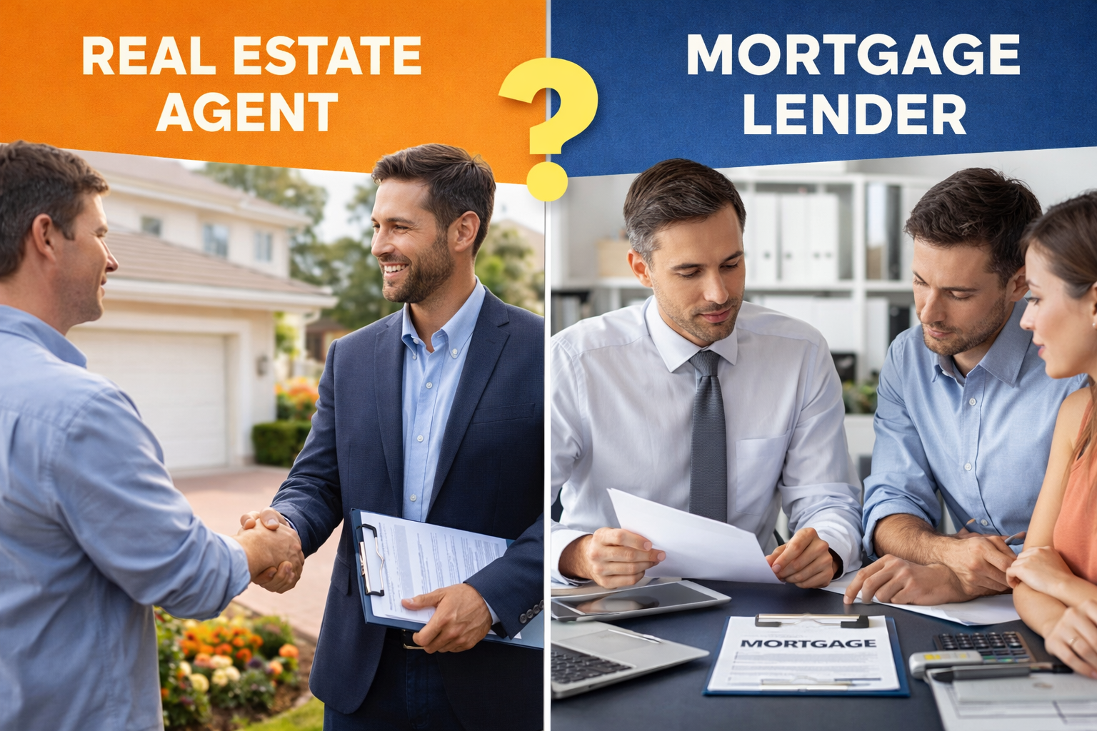Should My Real Estate Agent Also Be My Lender?