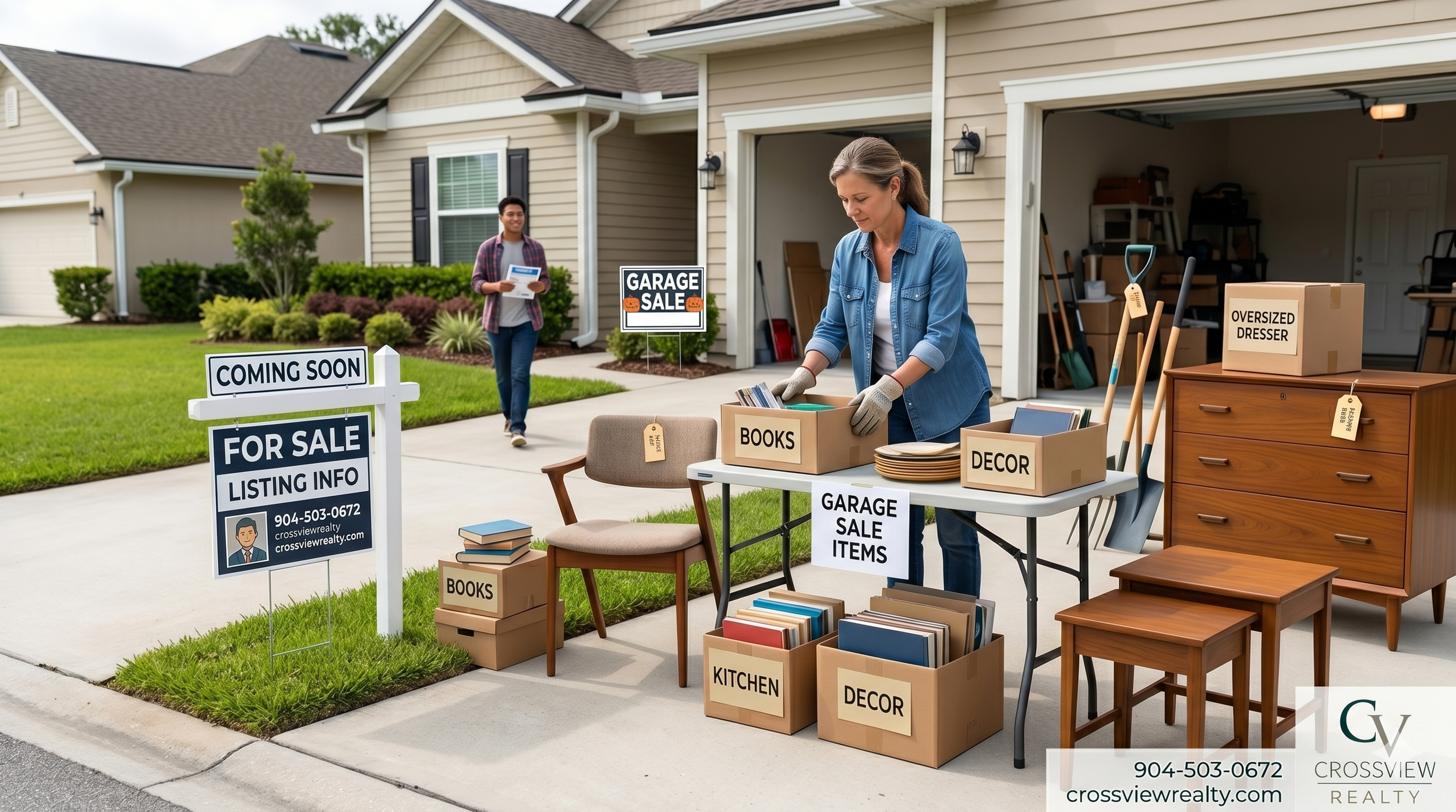 Should I Have a Garage Sale Before Listing My Home?