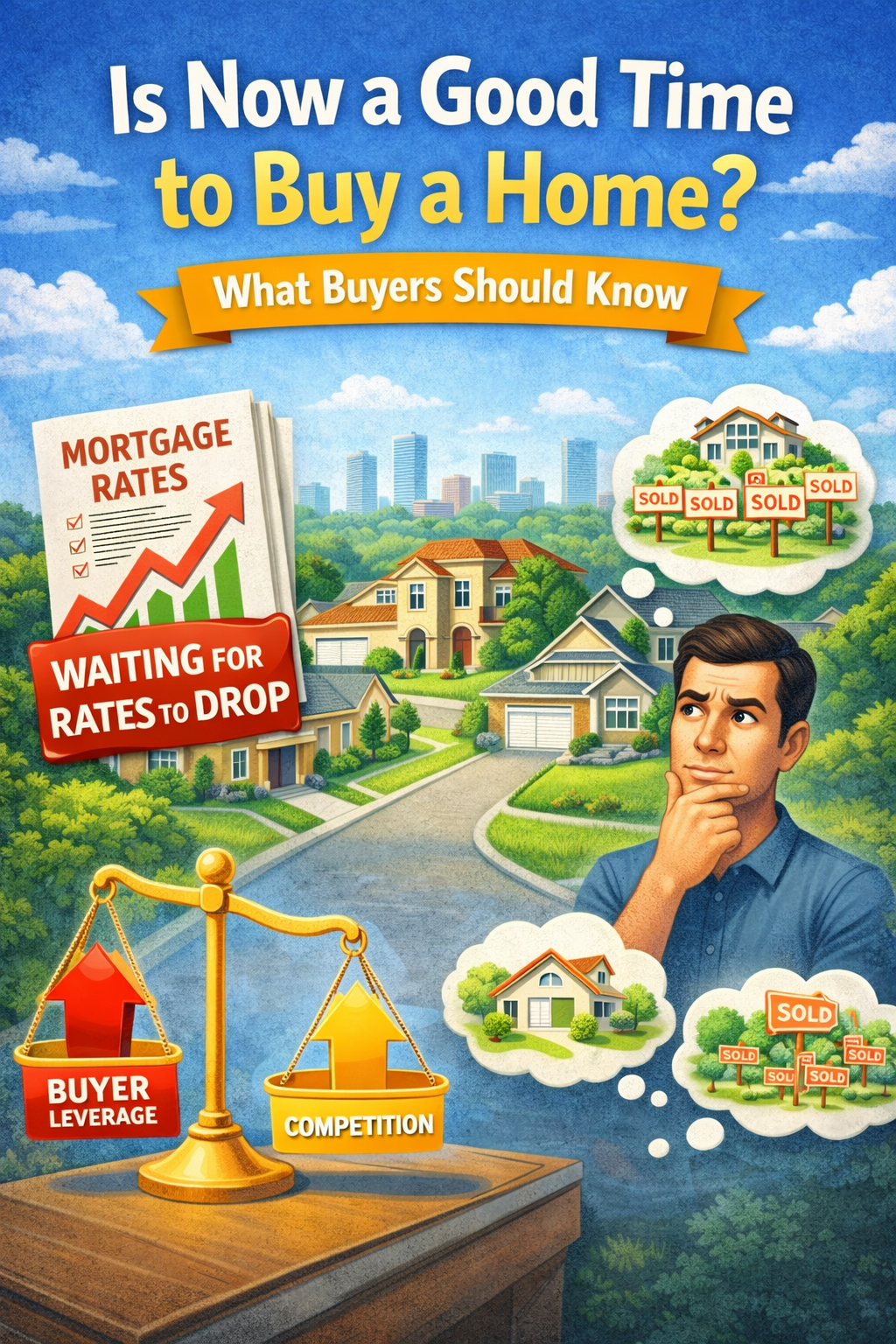 Mortgage Rates Are Expected to Come Down — But Should Buyers Wait?
