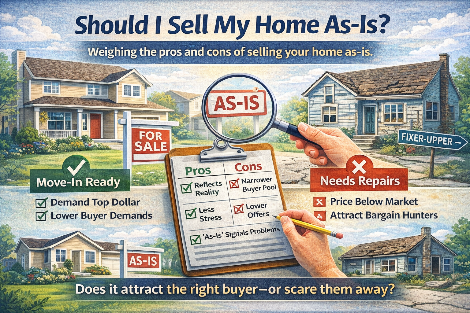 Should I Sell My Home As-Is?