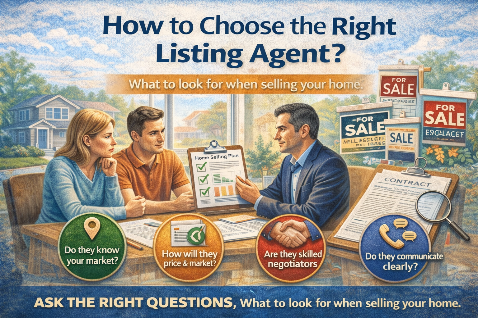 How to Choose the Right Listing Agent