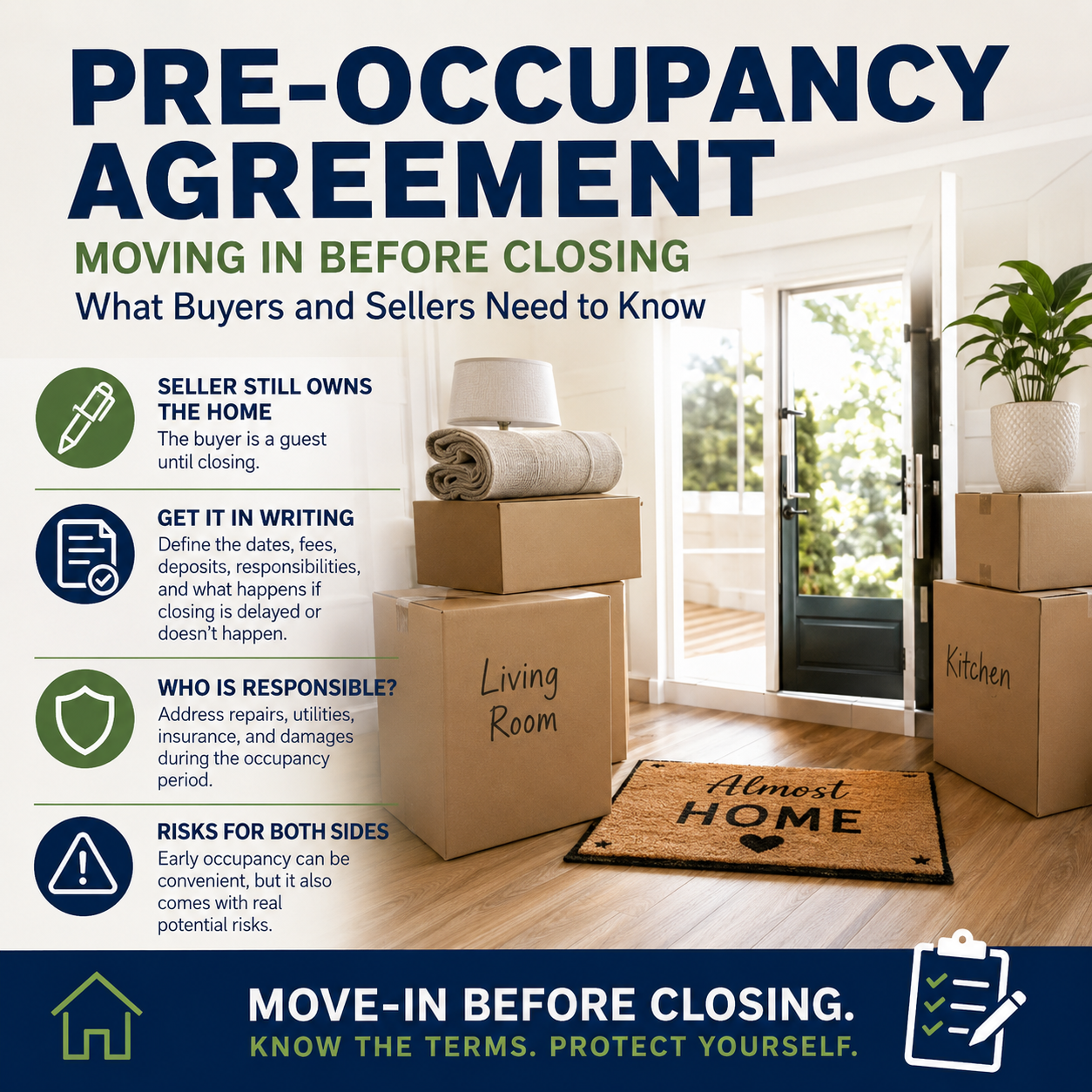 What Is a Pre-Occupancy Agreement?