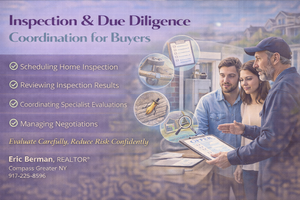 Inspection &amp; Due Diligence Coordination for Buyers