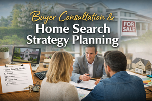 Buyer Consultation &amp; Home Search Strategy Planning