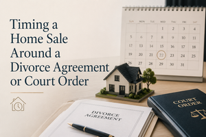 Timing a Home Sale Around a Divorce Agreement or Court Order