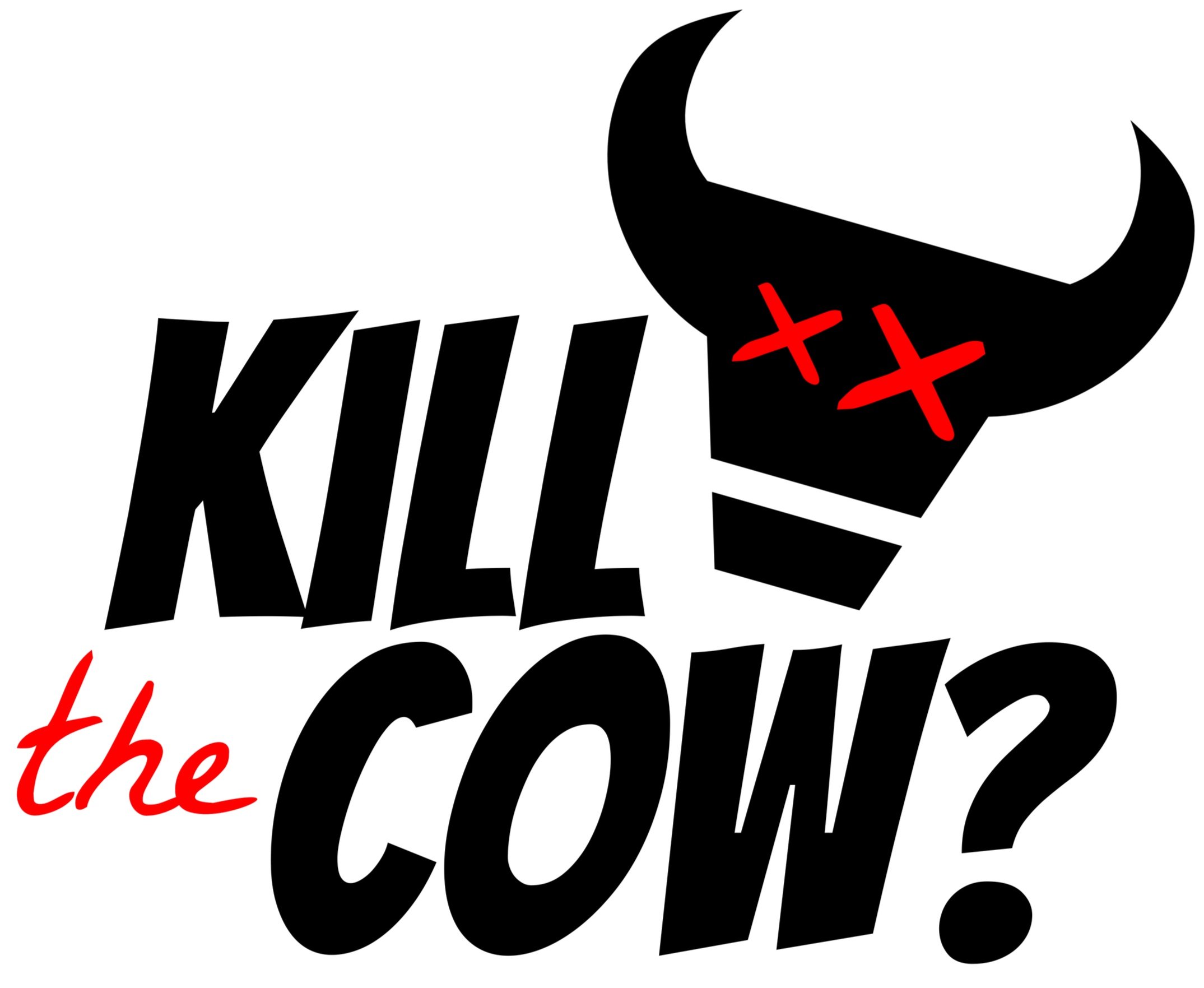 Stylized text reading 'KILL the COUNTER' with a cartoonish black devil's head featuring red X eyes and horns.