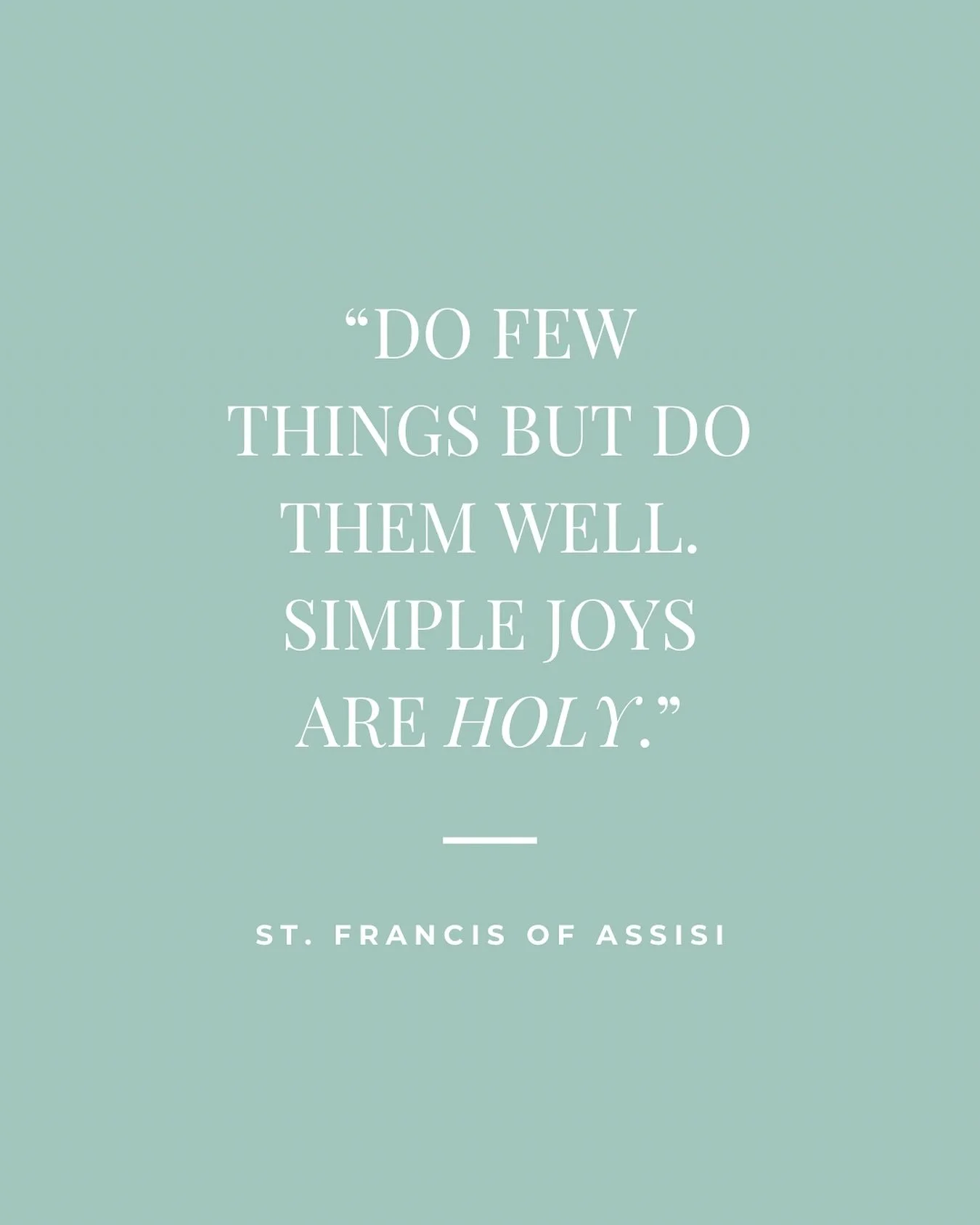 Happy St. Francis of Assisi's Feast Day!