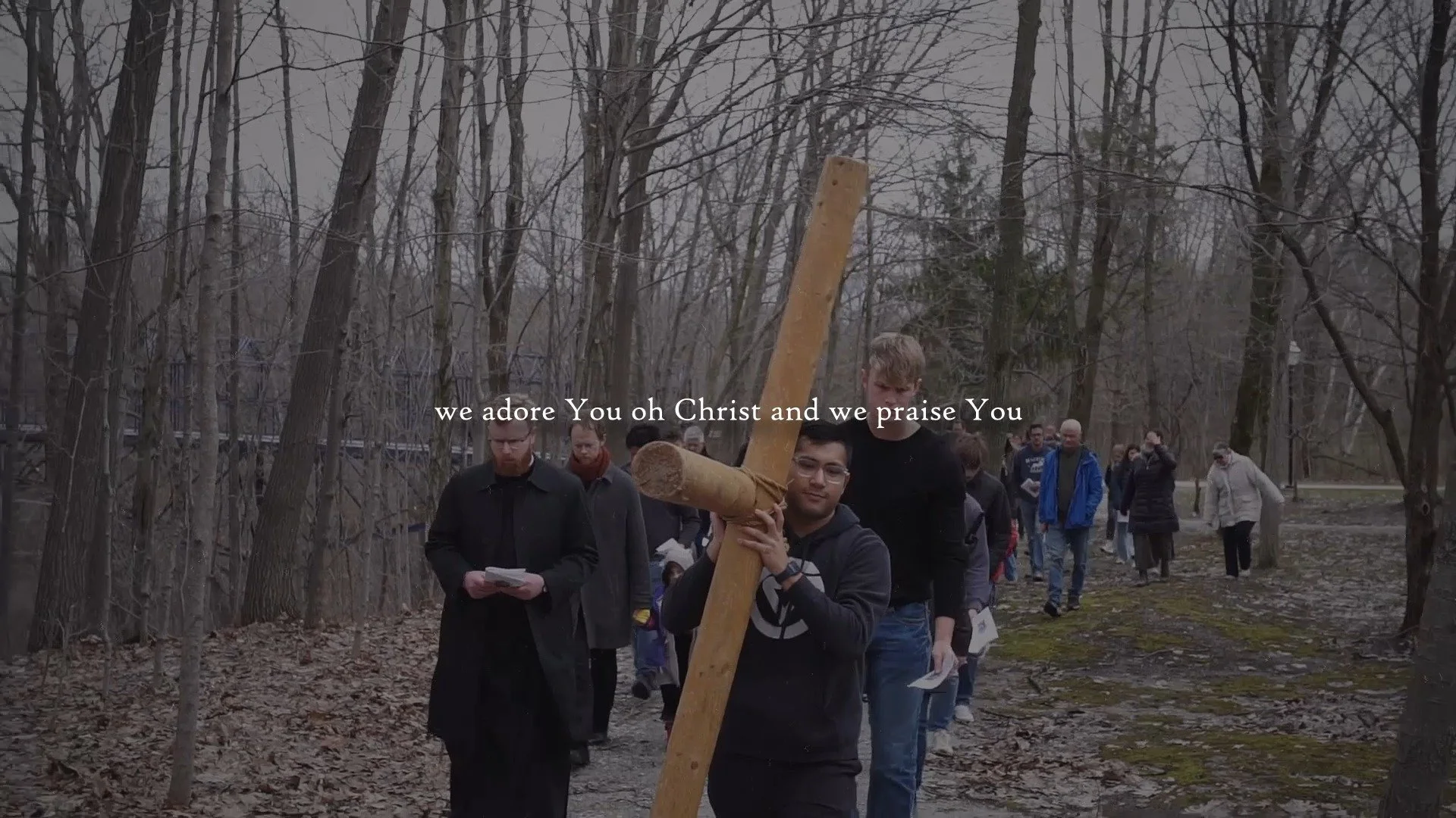 &dagger; GOOD FRIDAY &dagger;

The Way of the Cross.
The Passion of the Lord.

Now we go to the tomb, and we wait.