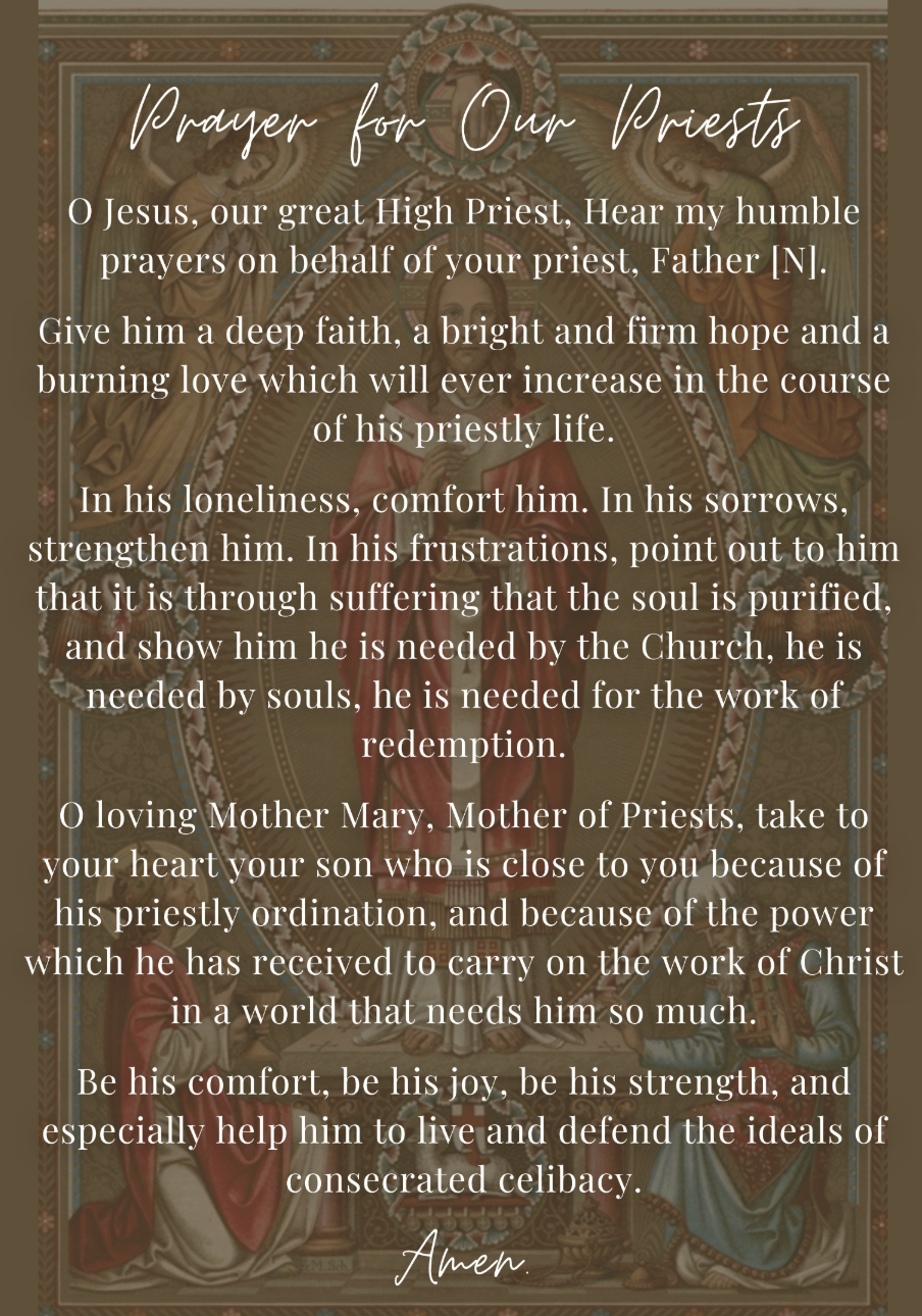 Pray for Priests!