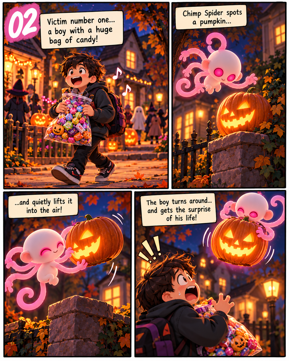 Chimp Spider’s Candy Corn Prank.png