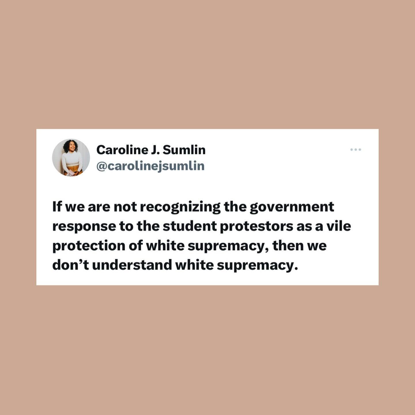 White supremacy is the foundation of our society. 
White supremacy drives every decision, policy, attitude, and behavior of our society. 
White supremacy rules our society. 
White supremacy is protected with the utmost fervency in our society. 

What